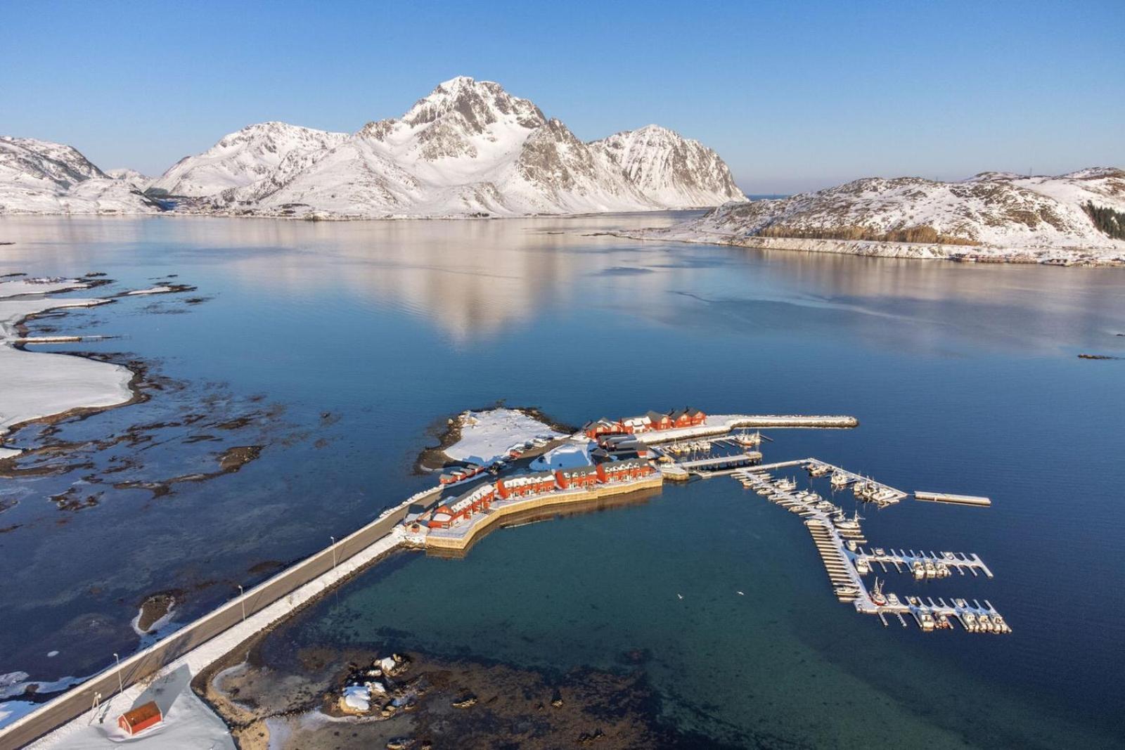 Nappstraumen Seafront Cabin, Lilleeid 68 Gravdal  Exterior foto