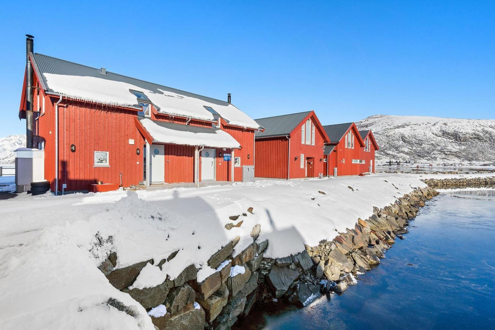 Nappstraumen Seafront Cabin, Lilleeid 68 Gravdal  Exterior foto