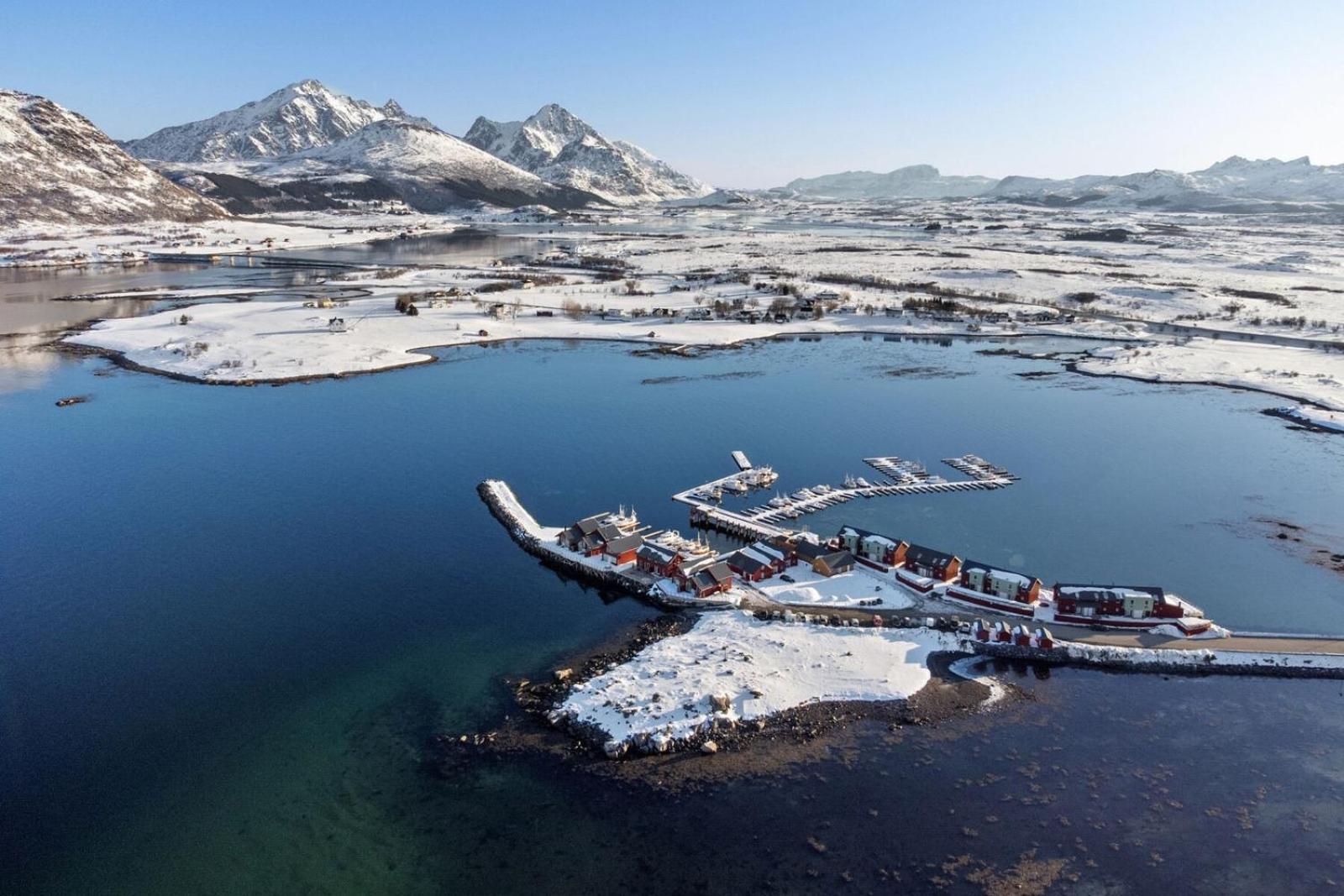 Nappstraumen Seafront Cabin, Lilleeid 68 Gravdal  Exterior foto