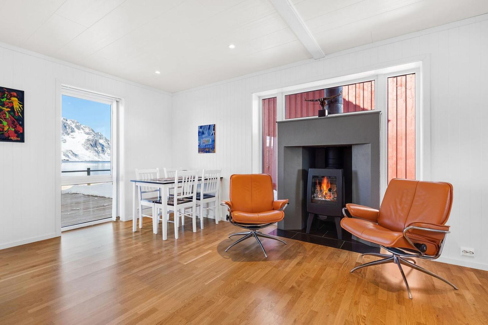 Nappstraumen Seafront Cabin, Lilleeid 68 Gravdal  Exterior foto